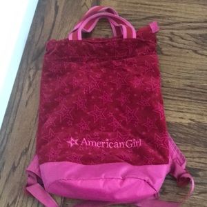 American Girl backpack